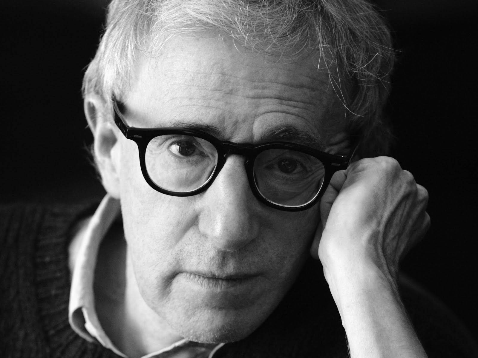 Close-up Shot Of Remarkable American Filmmaker, Woody Allen