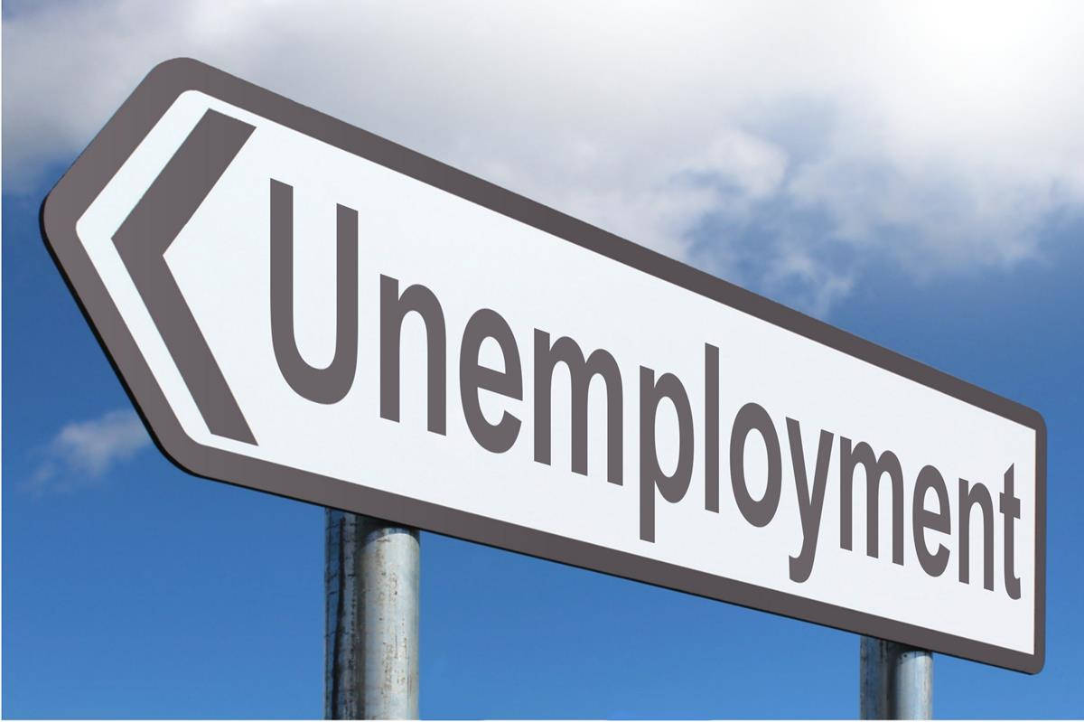 Close-up Shot Of Unemployment Signage