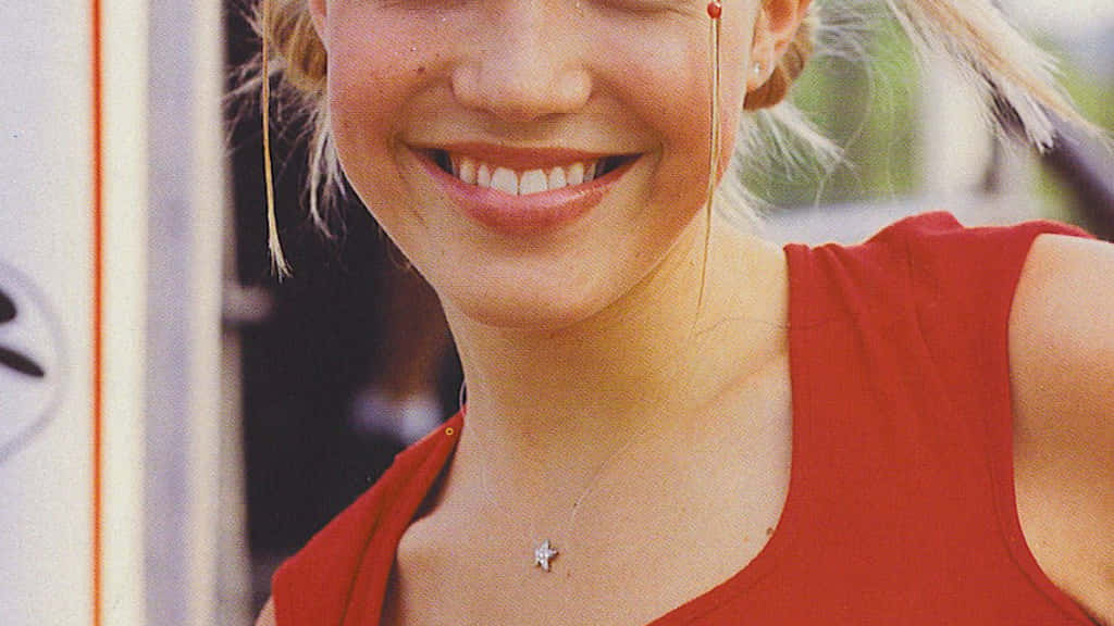 Close Up Smile 2000s Girl Background