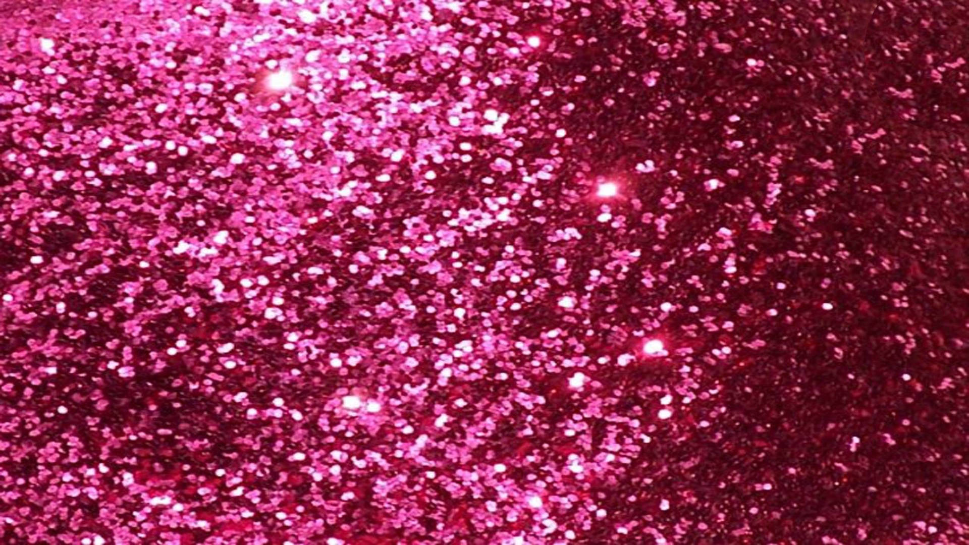 Close Up Sparkly Pink Glitter Background