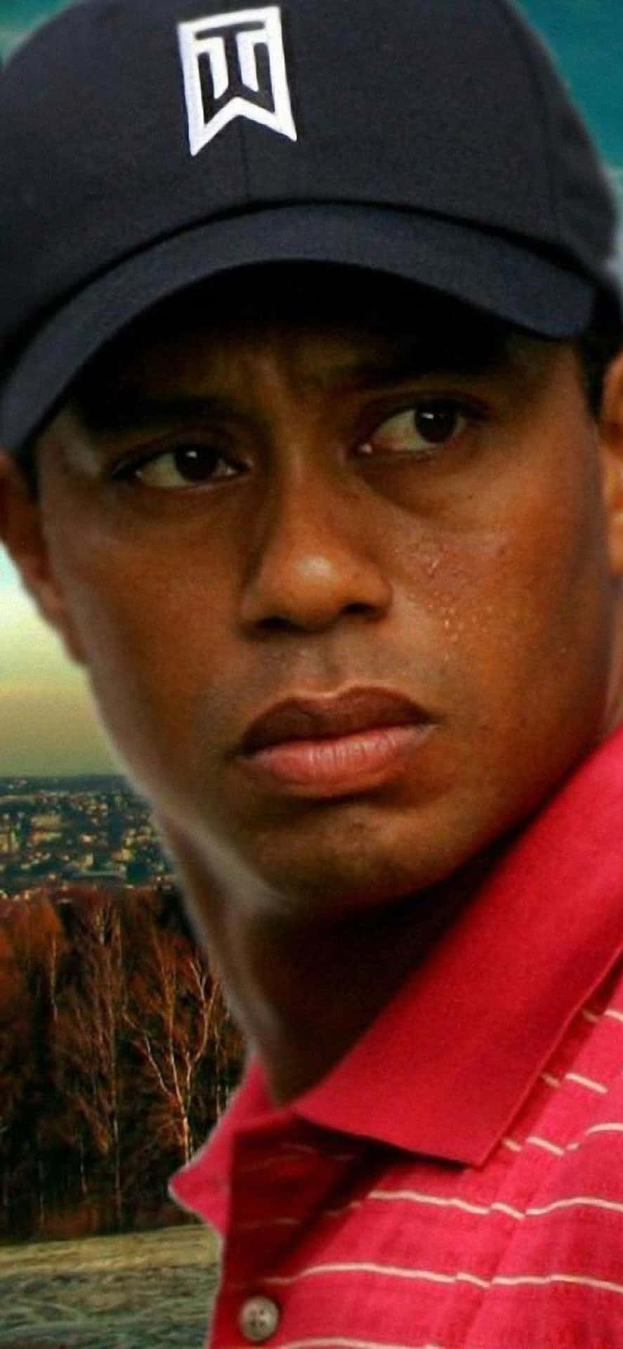 Close-up Tiger Woods Iphone Background