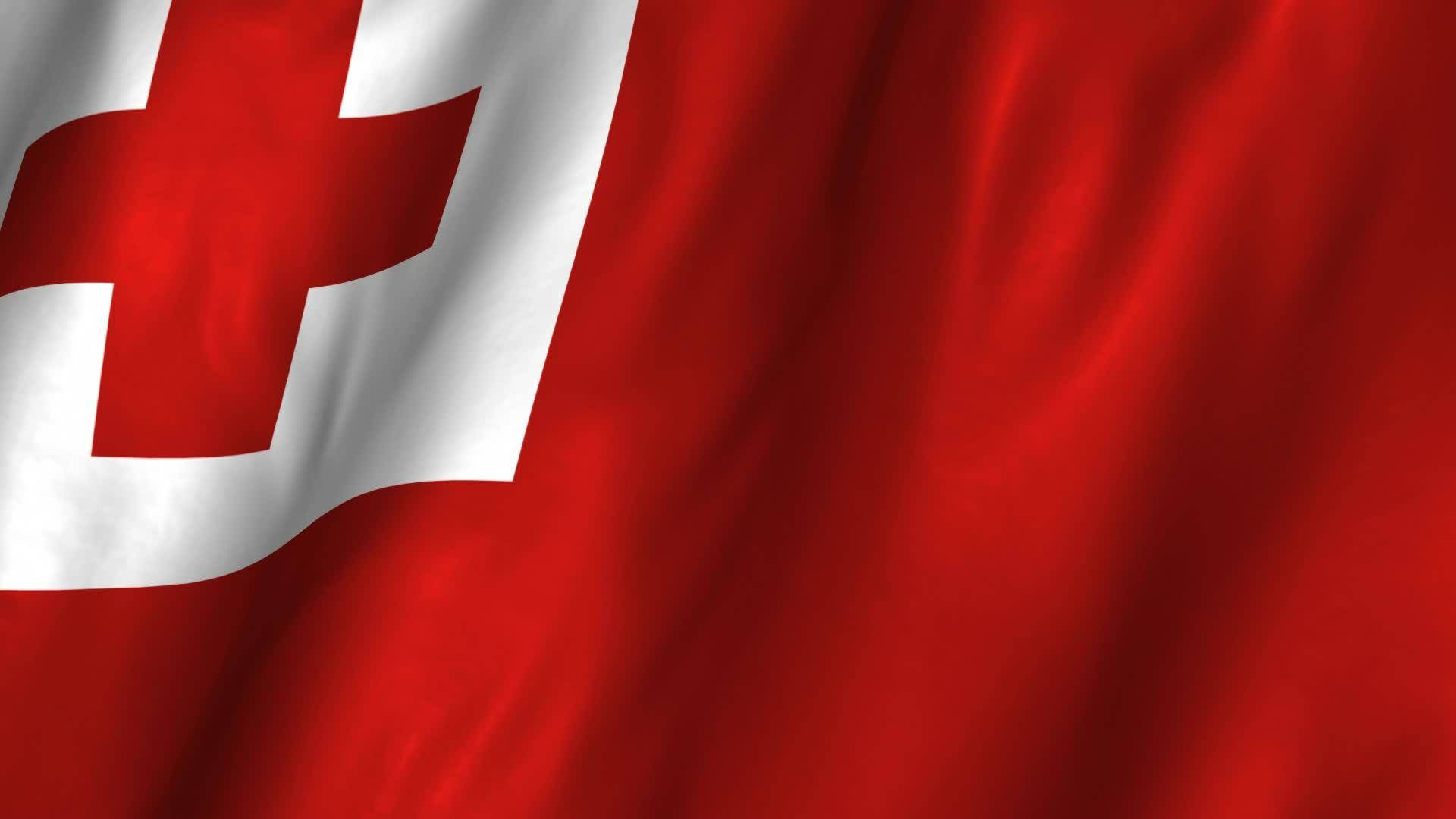 Close-up Tonga Flag Background