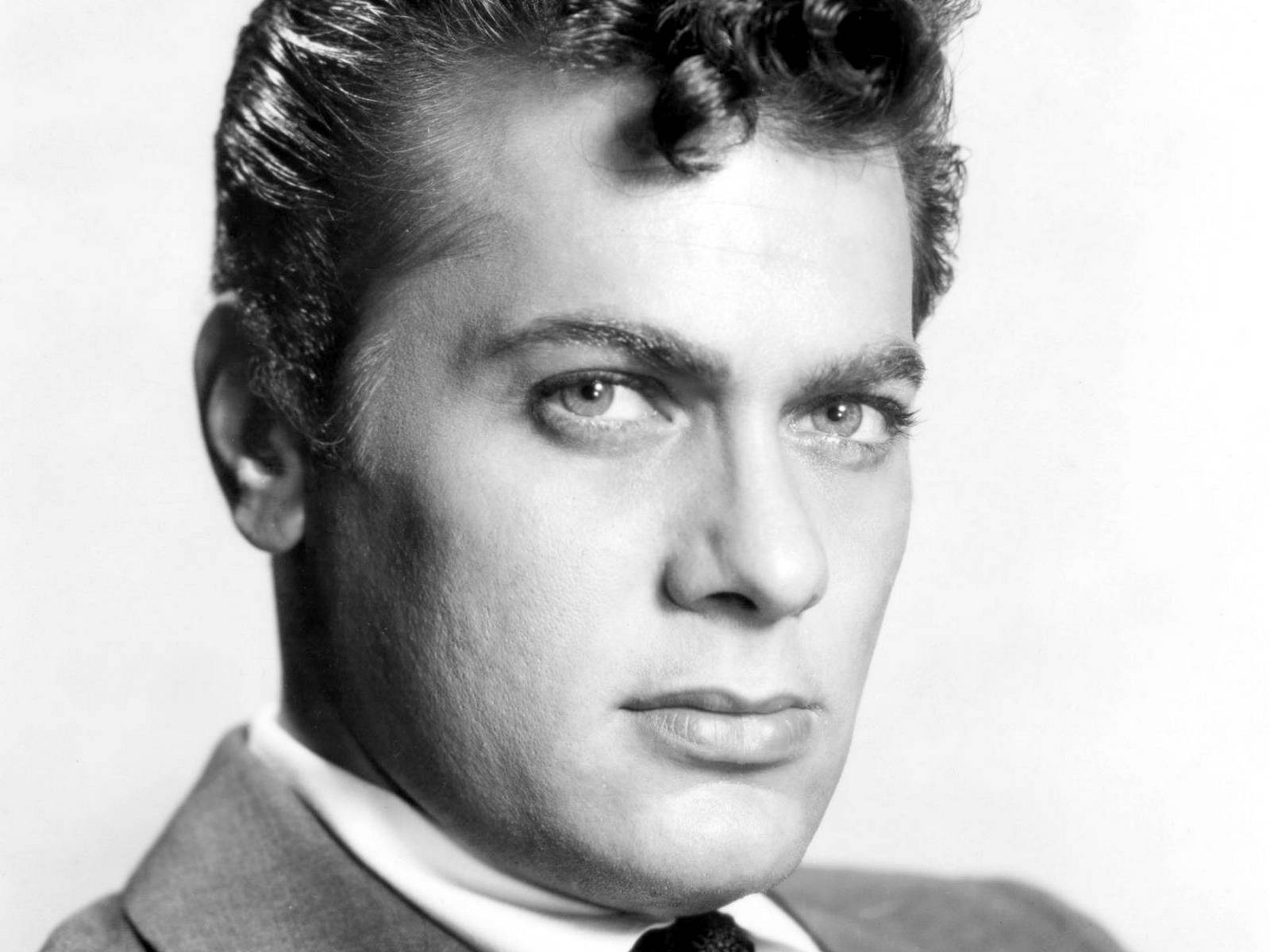 Close Up Tony Curtis Background