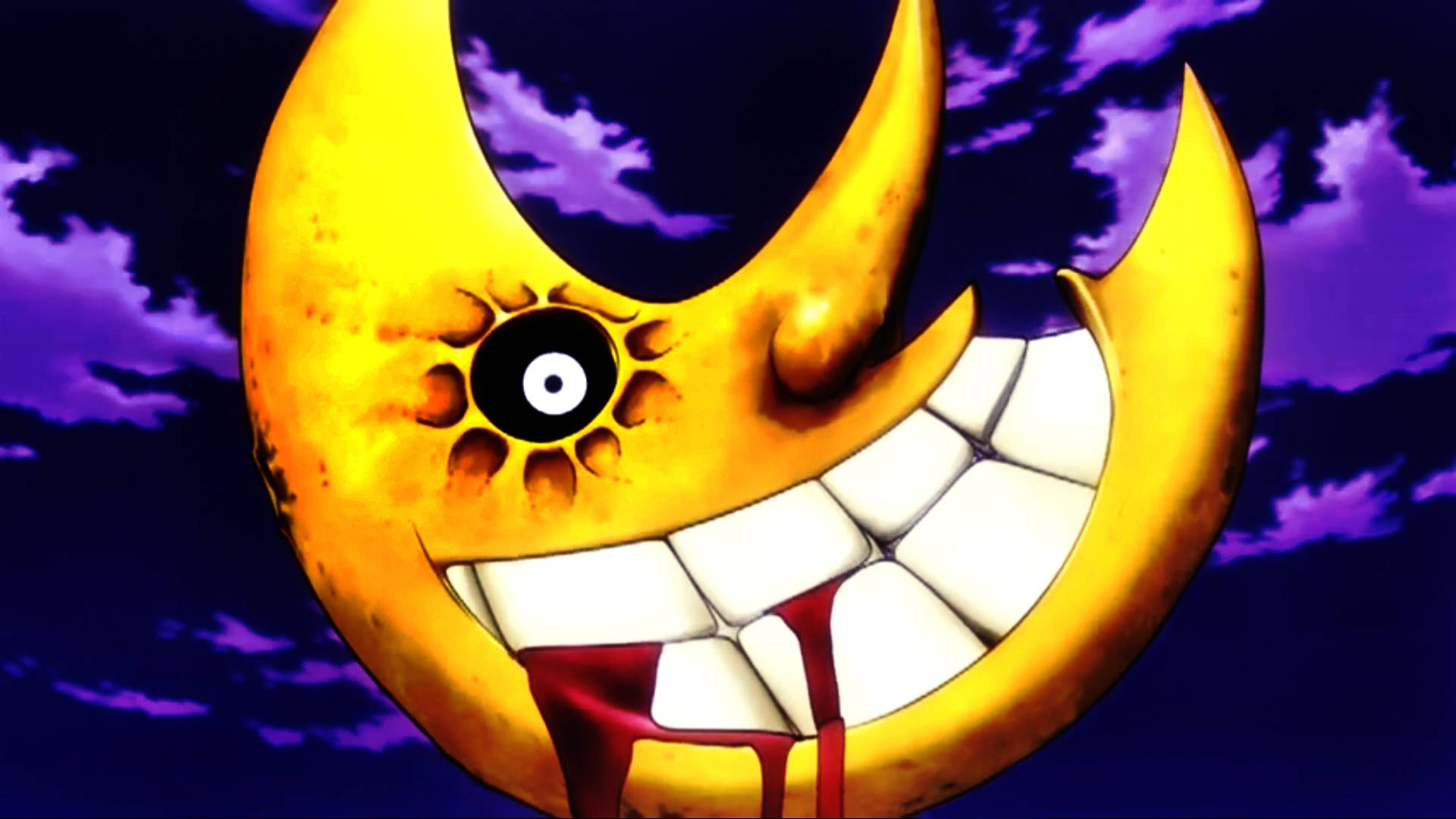 Close Up View Of The Soul Eater Moon Background