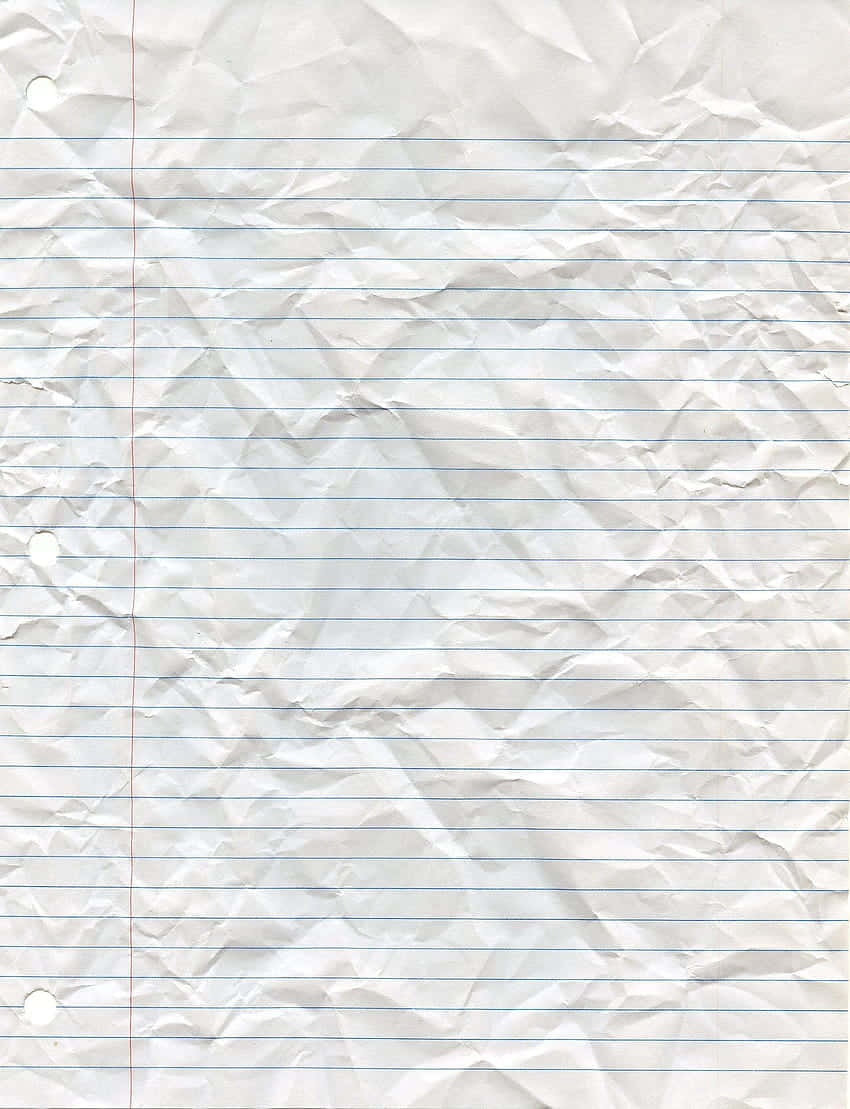 Close-up View Of Wrinkled Paper Texture Background