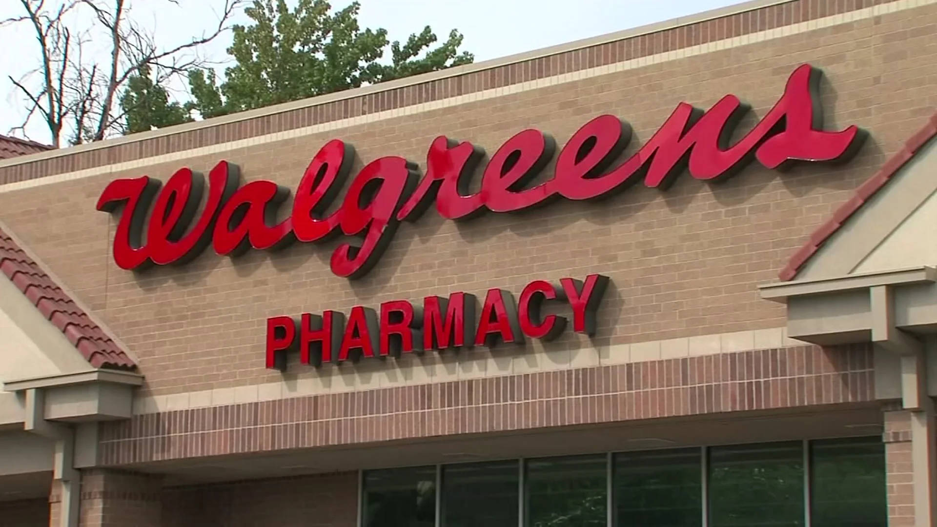 Close-up Walgreens Pharmacy Signage Background