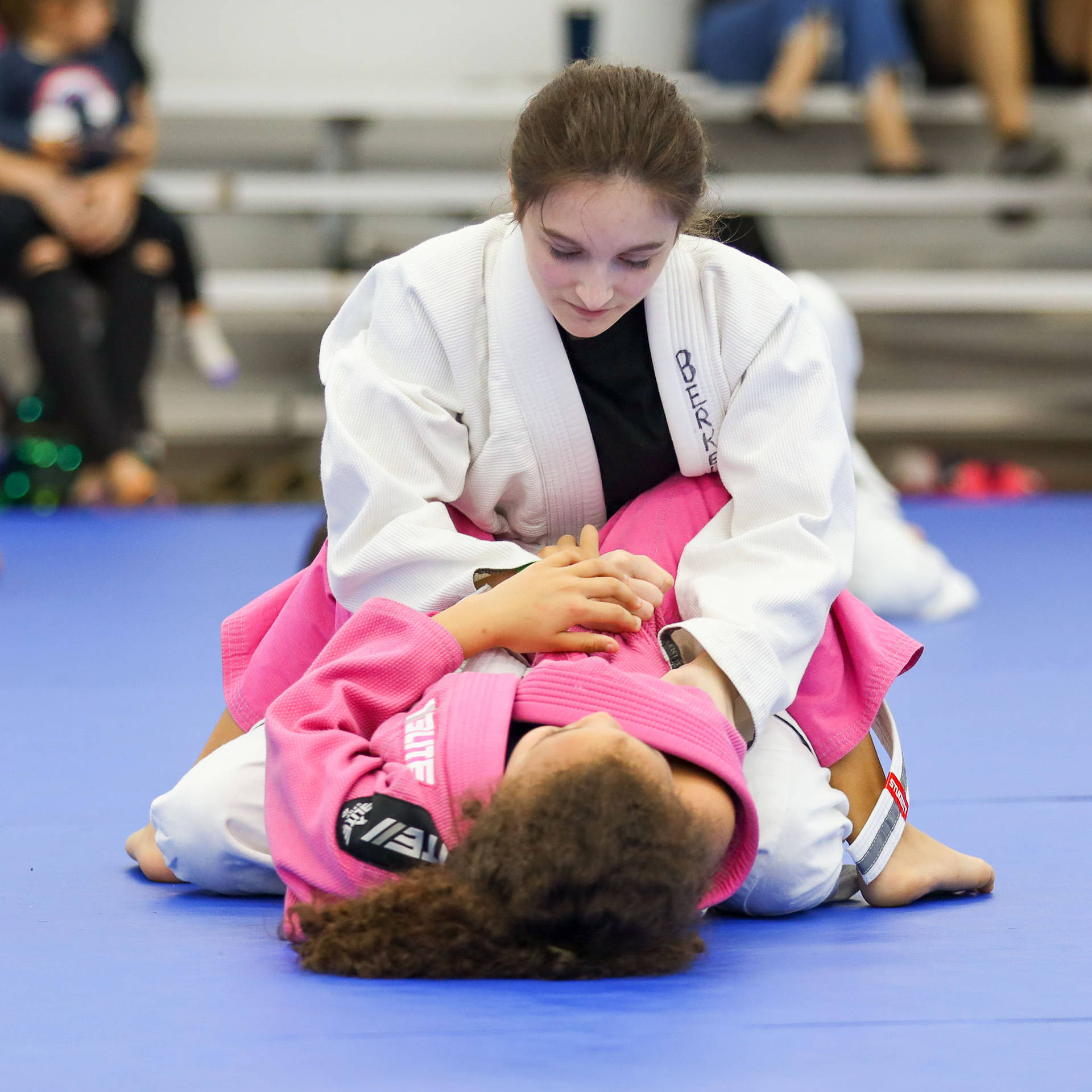 Closed Guard Brazilian Jiu-jitsu Background