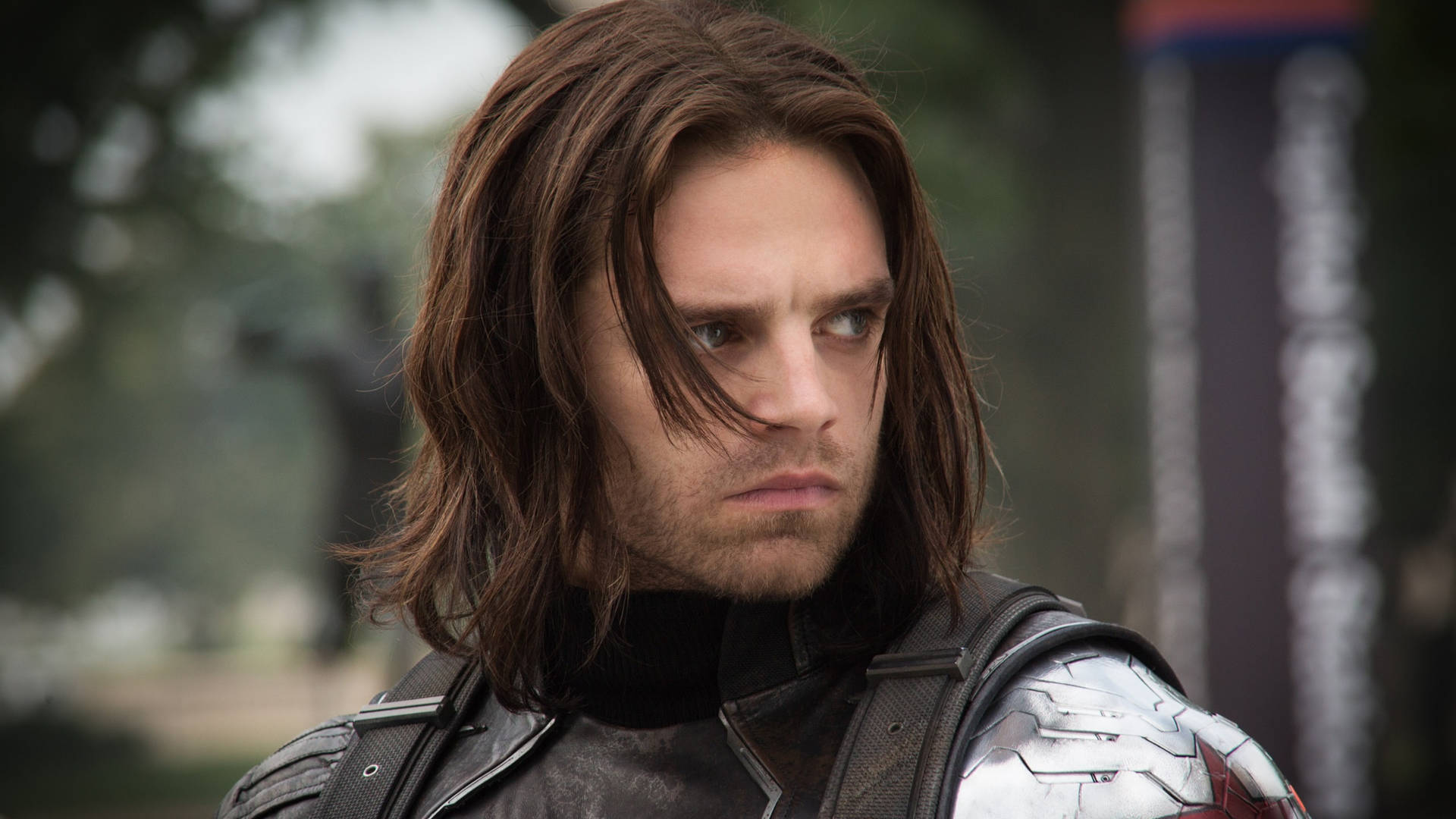 Closed-up Winter Soldier Background