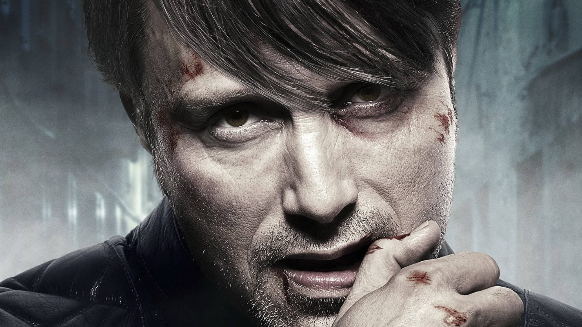 Closeup Mads Mikkelsen As Hannibal Background