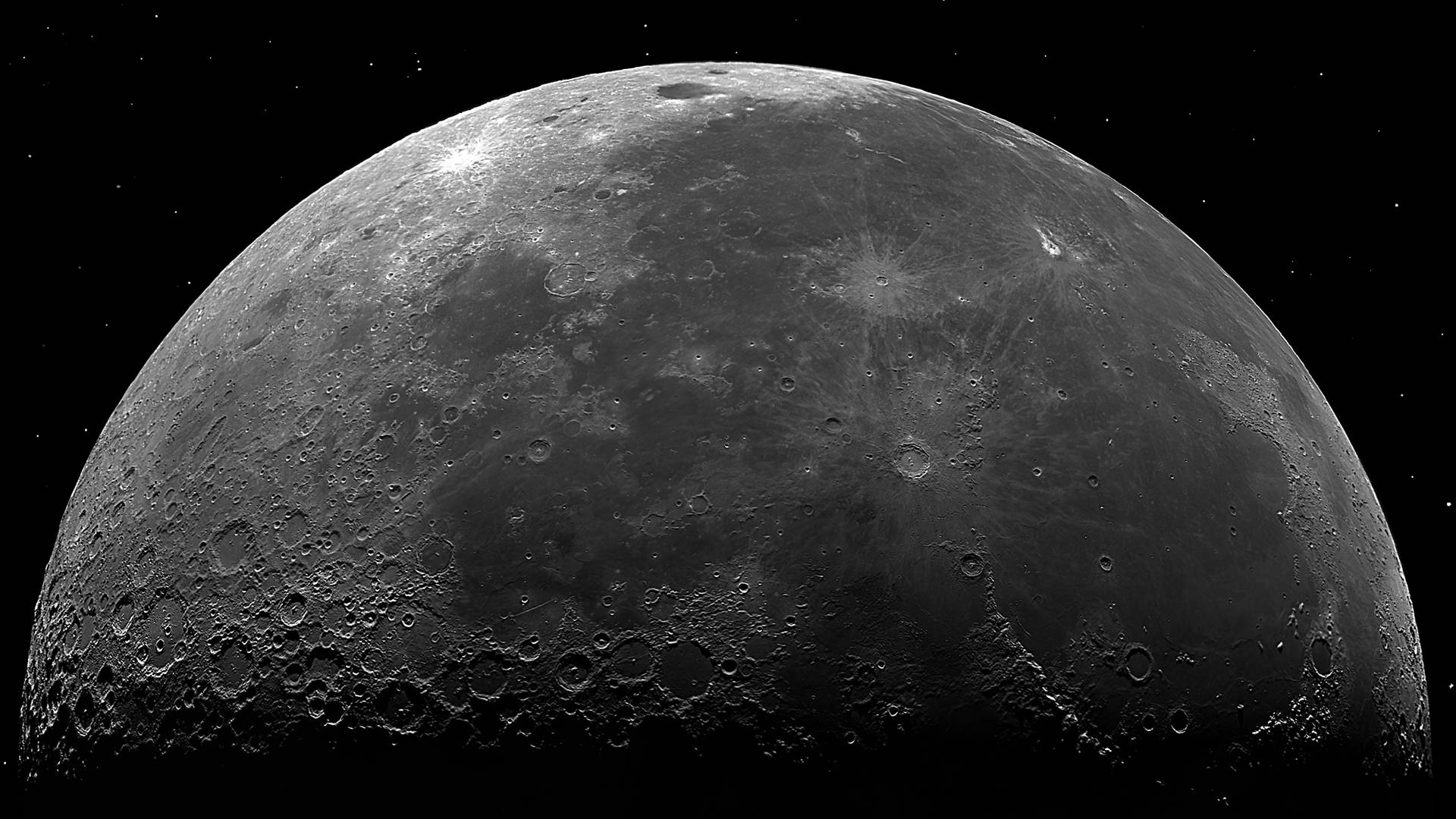 Closeup Moonlight 4k Background