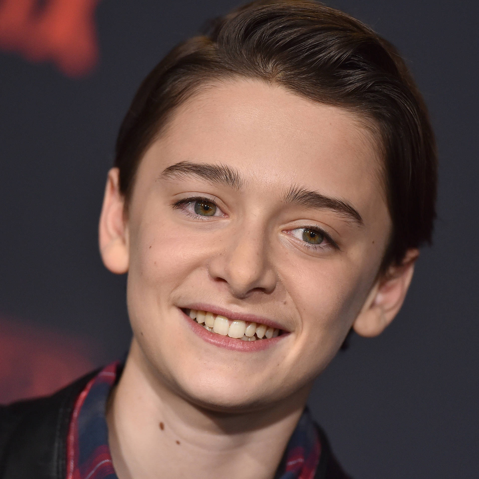 Closeup Photo Of Noah Schnapp's Face