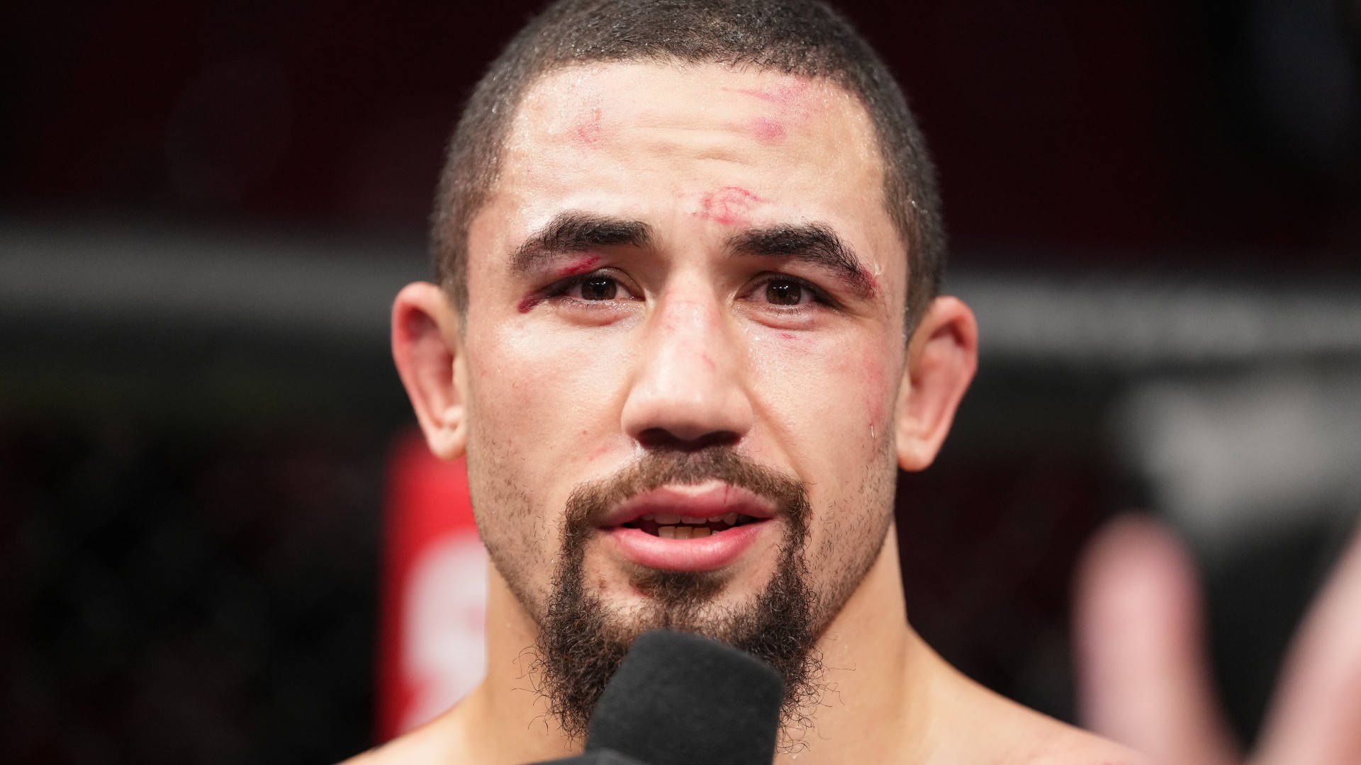 Closeup Robert Whittaker Face