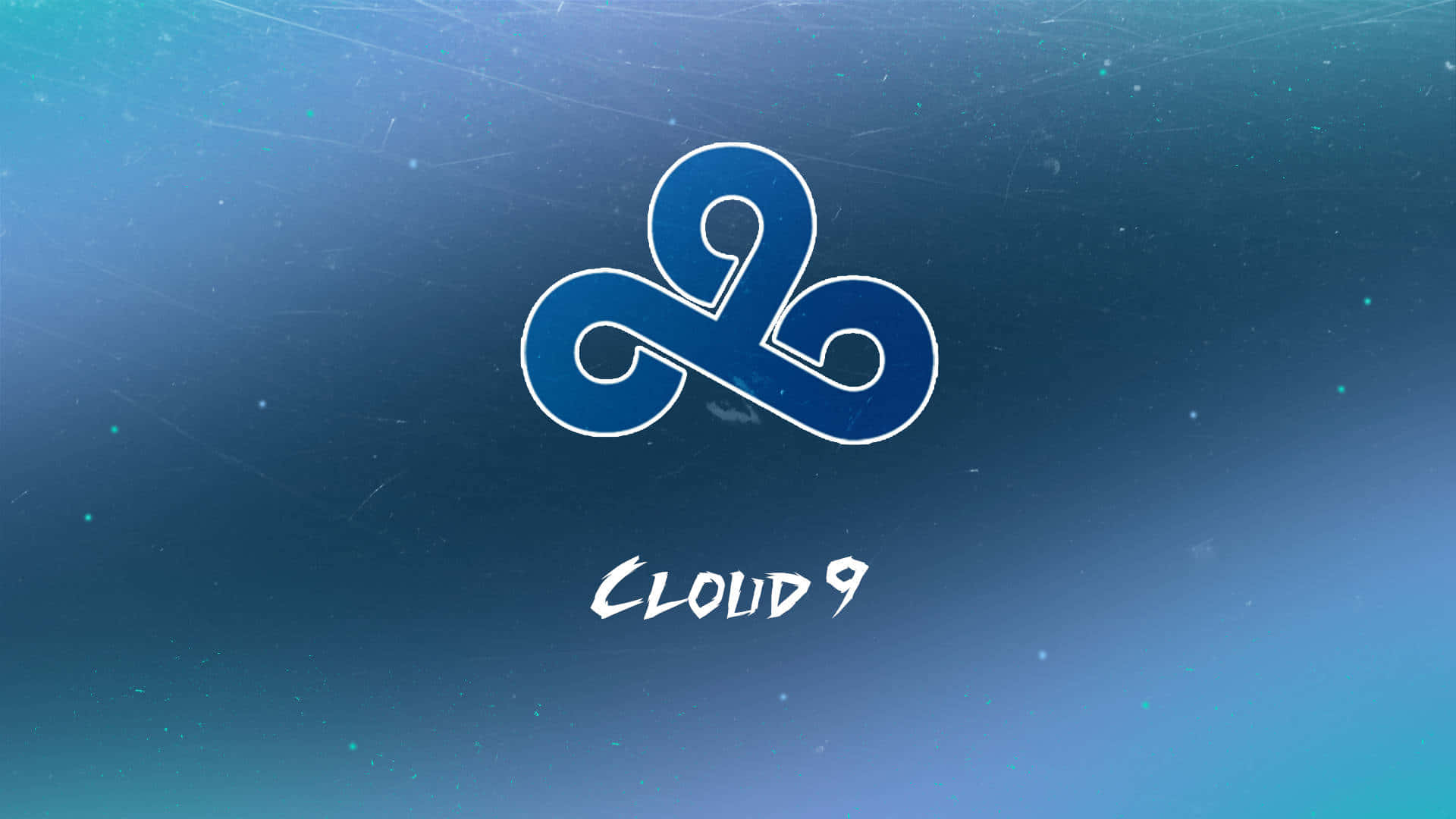 Cloud 9 Logo On A Blue Background Background