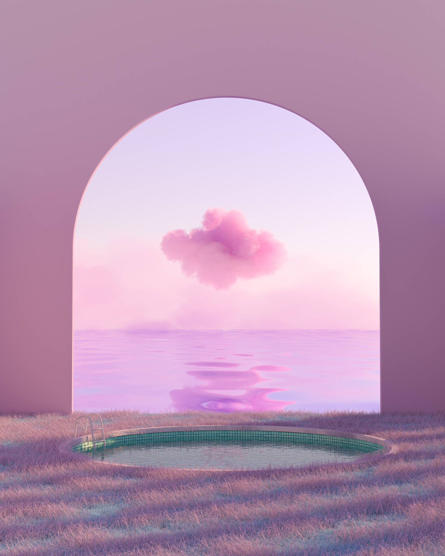 Cloud Background Fantasy Pool