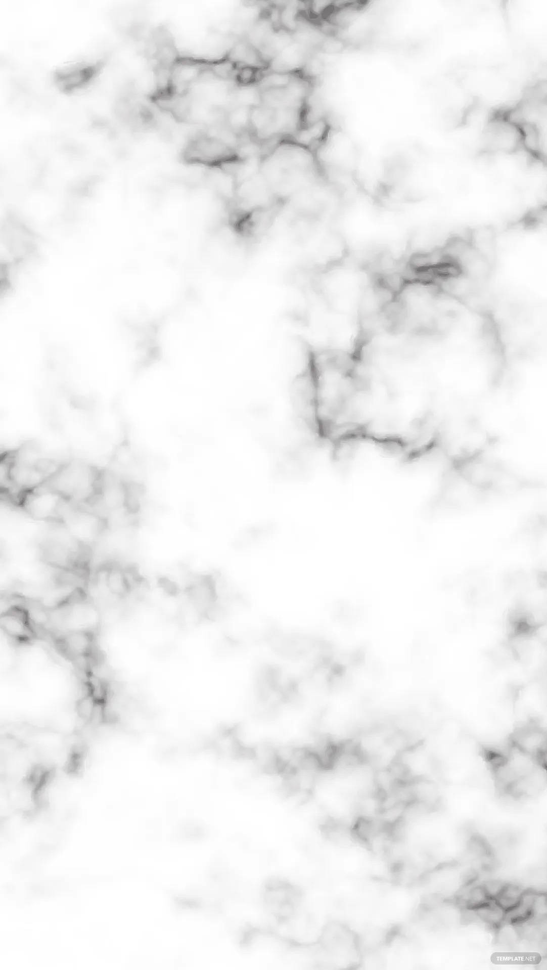 Cloud Looking Veinings Black White Marble Iphone Background