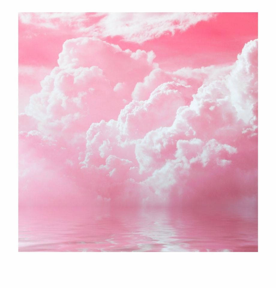 Cloud With Pink Aesthetic Tumblr Laptop Background