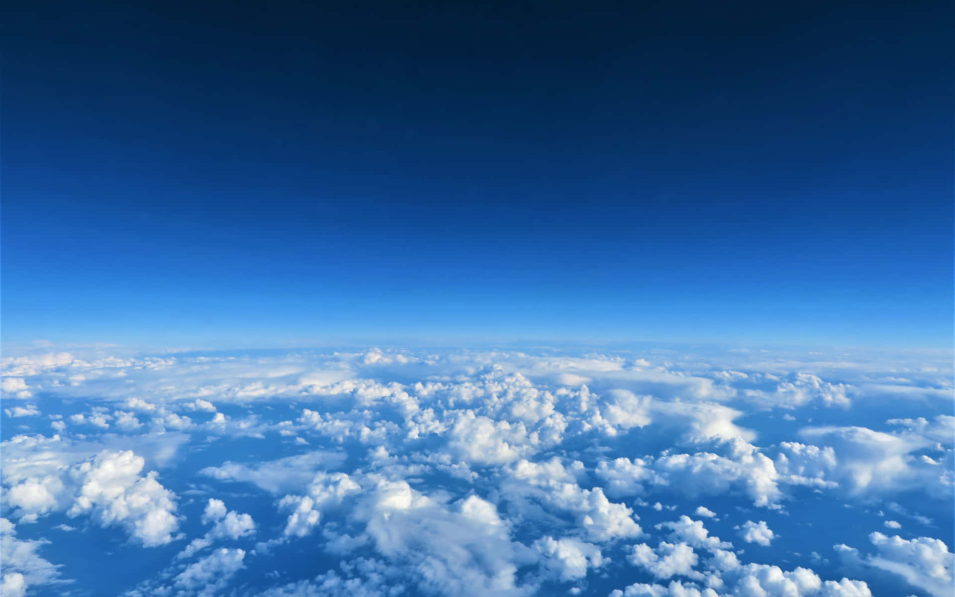 Clouds 4k Separated Clear Blue Ombre Sky Background