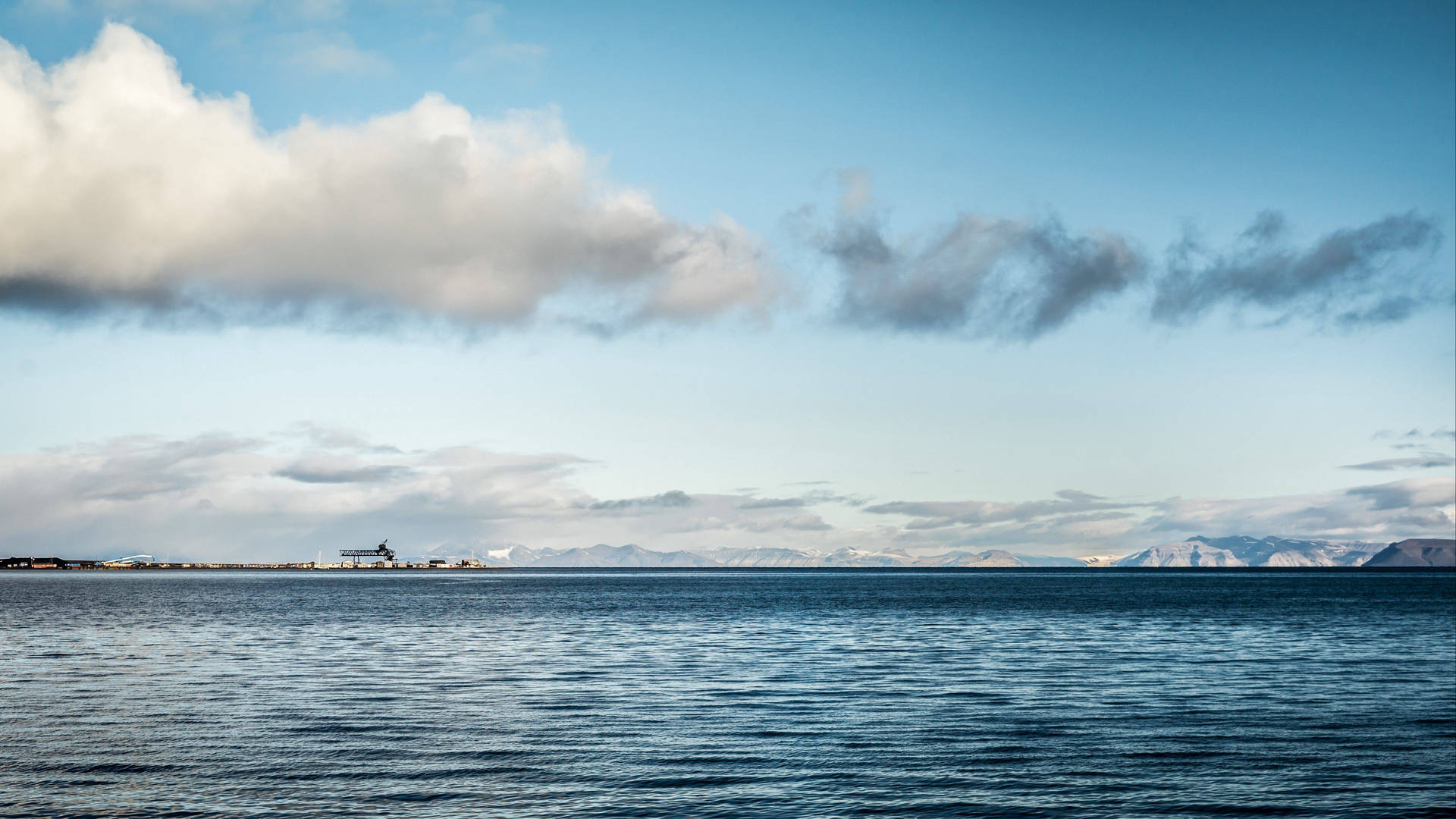 Clouds And Sea Horizon