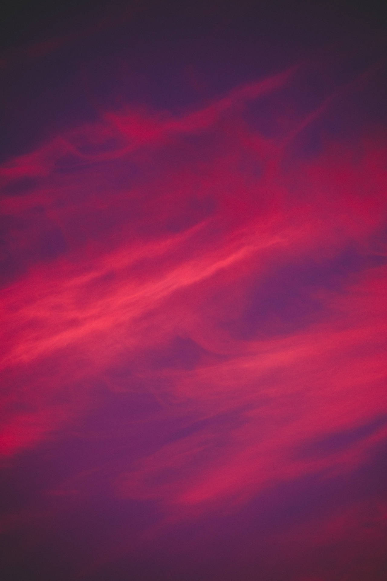 Clouds Dark Pink Iphone Background