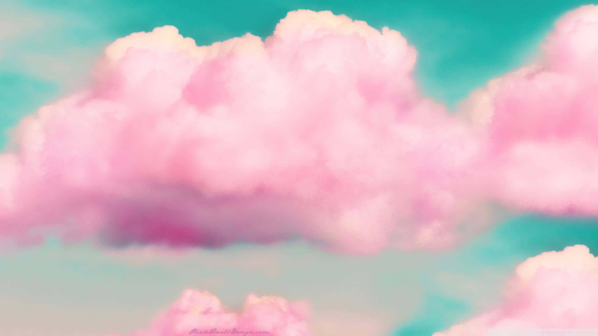 Cloudscape Photography Desktop Pink Aesthetic Background