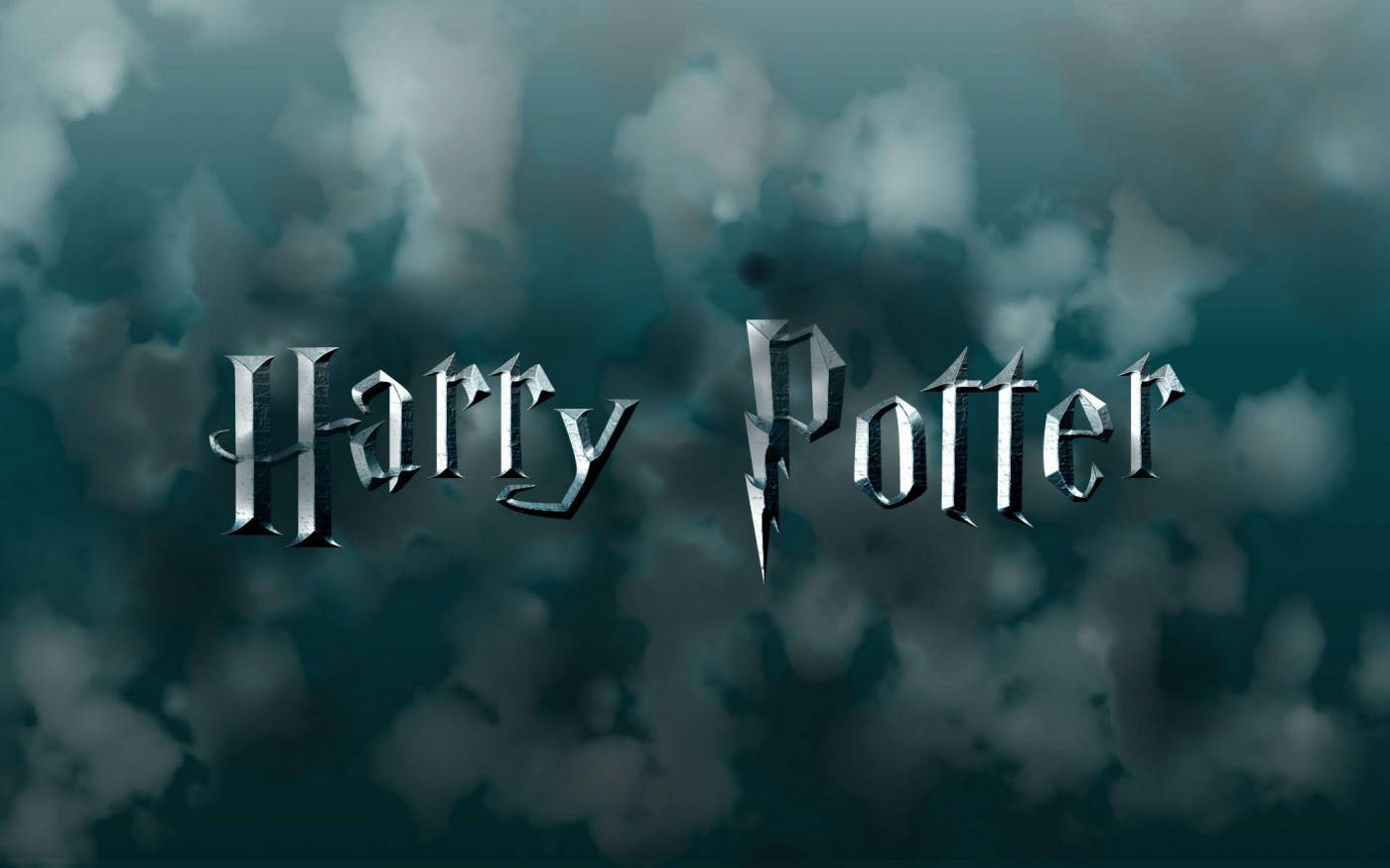 Cloudy And Foggy Logo Harry Potter Ipad Background