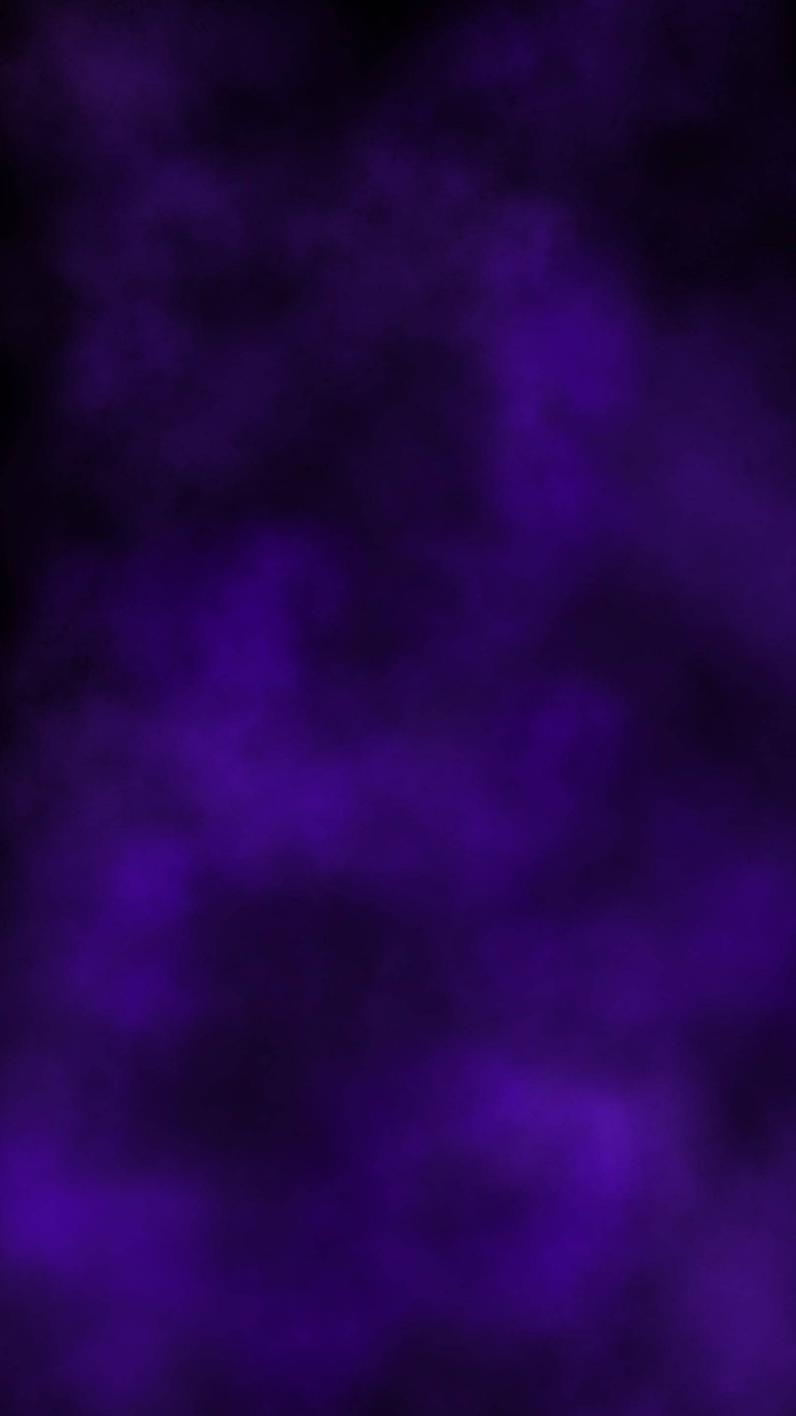 Cloudy Black And Purple Phone Background