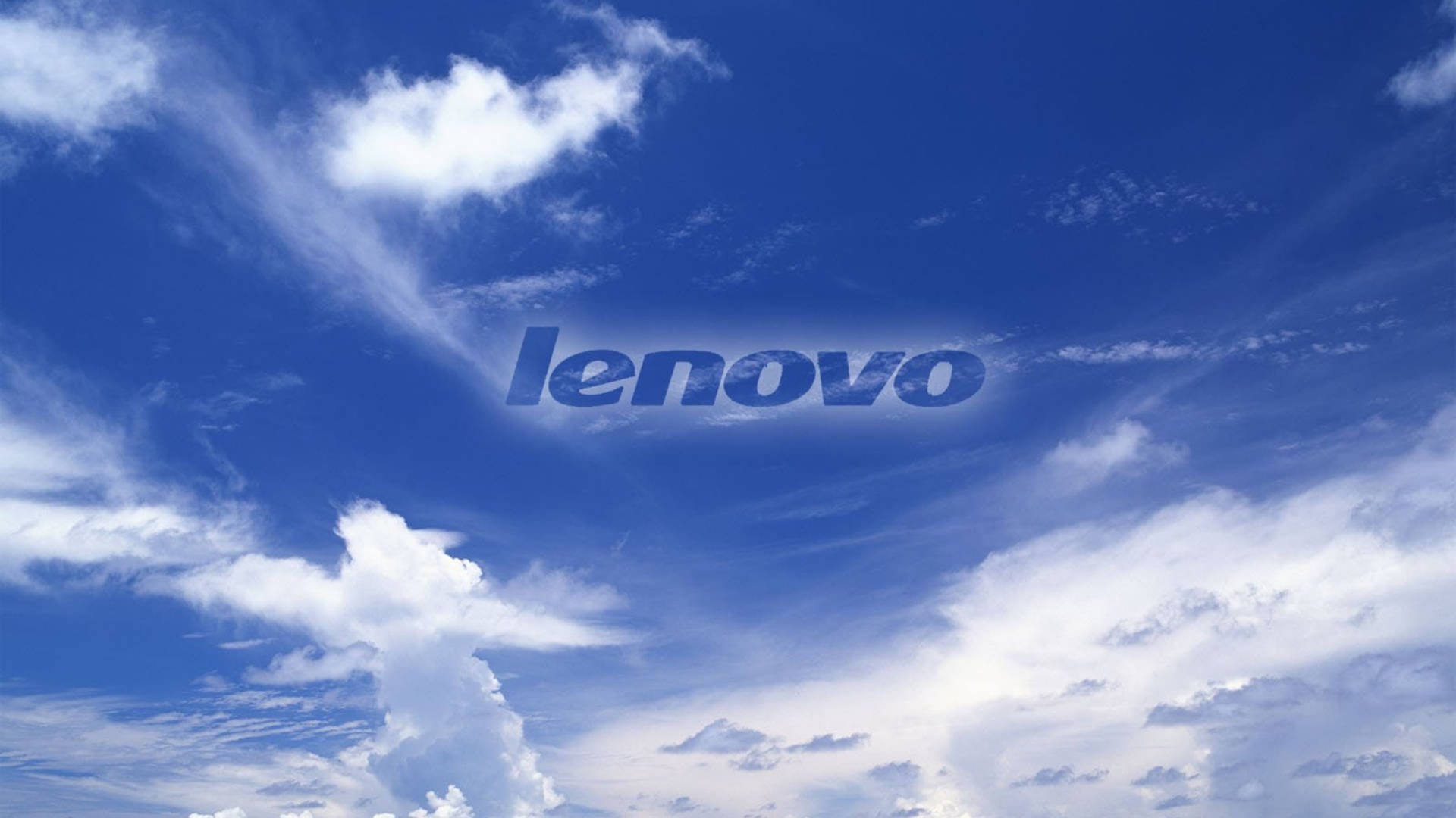 Cloudy Blue Sky Lenovo Official Background