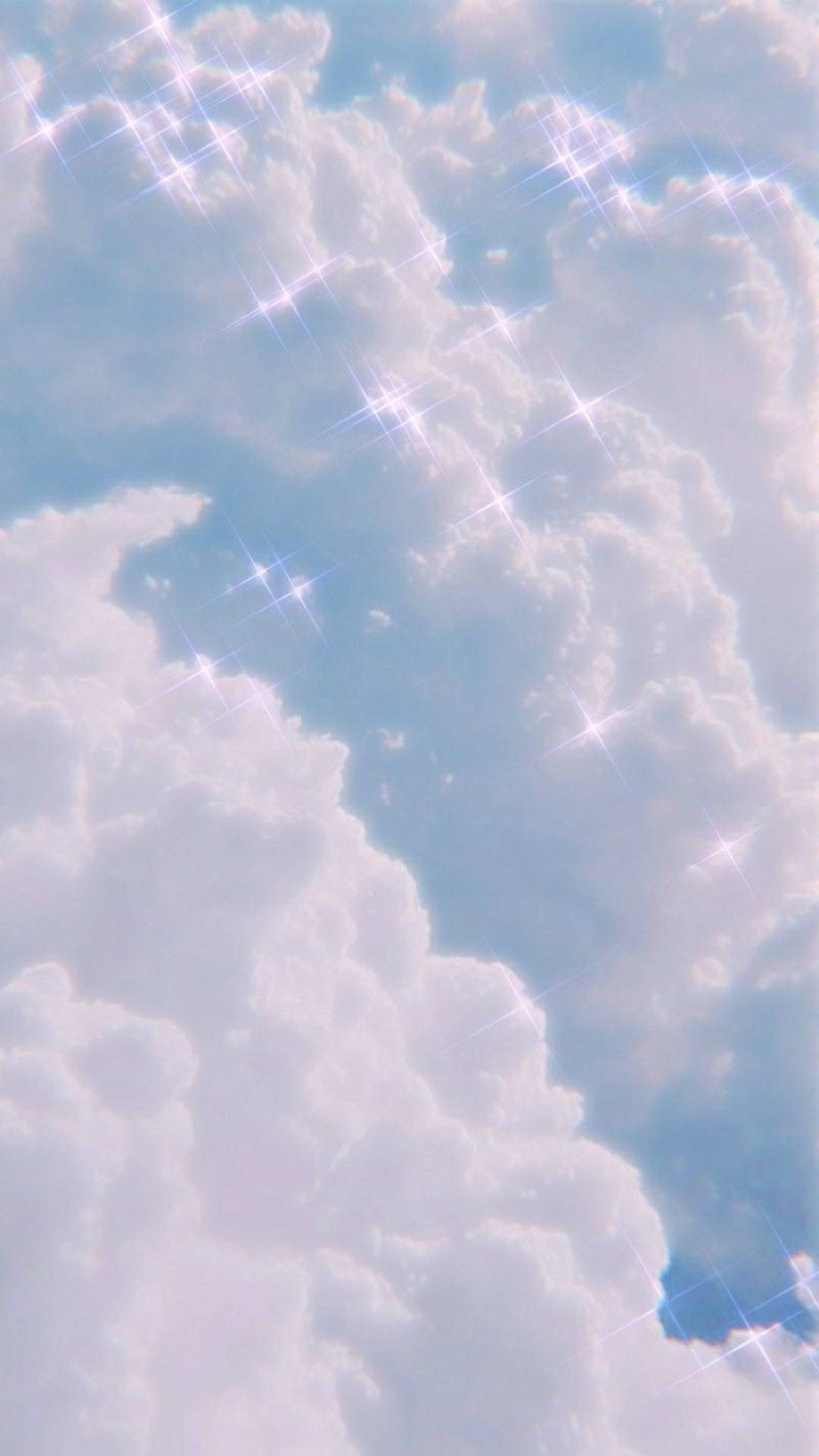 Cloudy Sky Light Blue Aesthetic Iphone