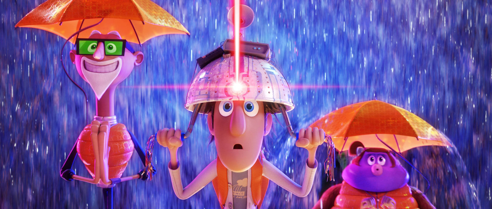 Cloudy With A Chance Of Meatballs 2 Flint's Flfjtpm Background