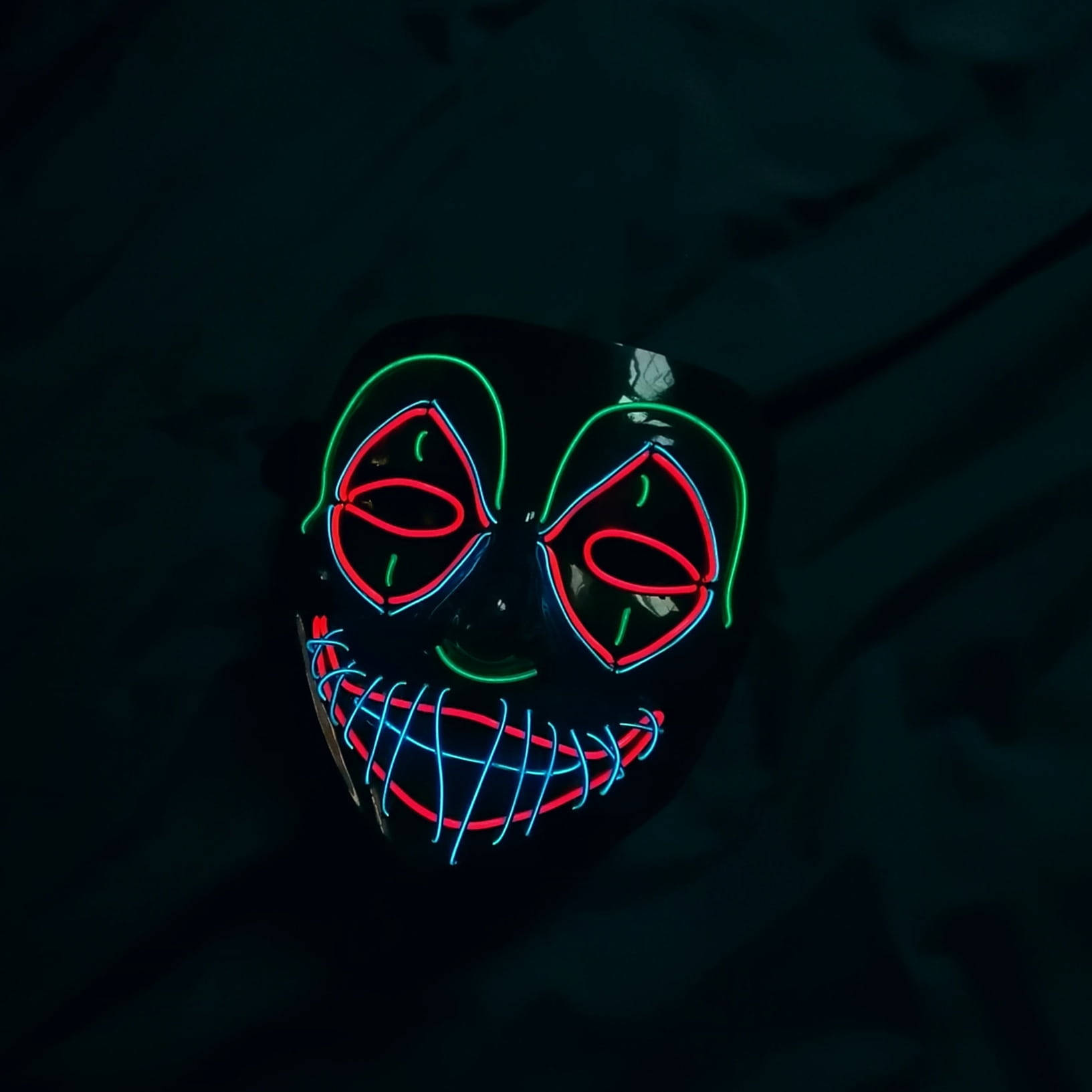 Clown Purge Mask Background