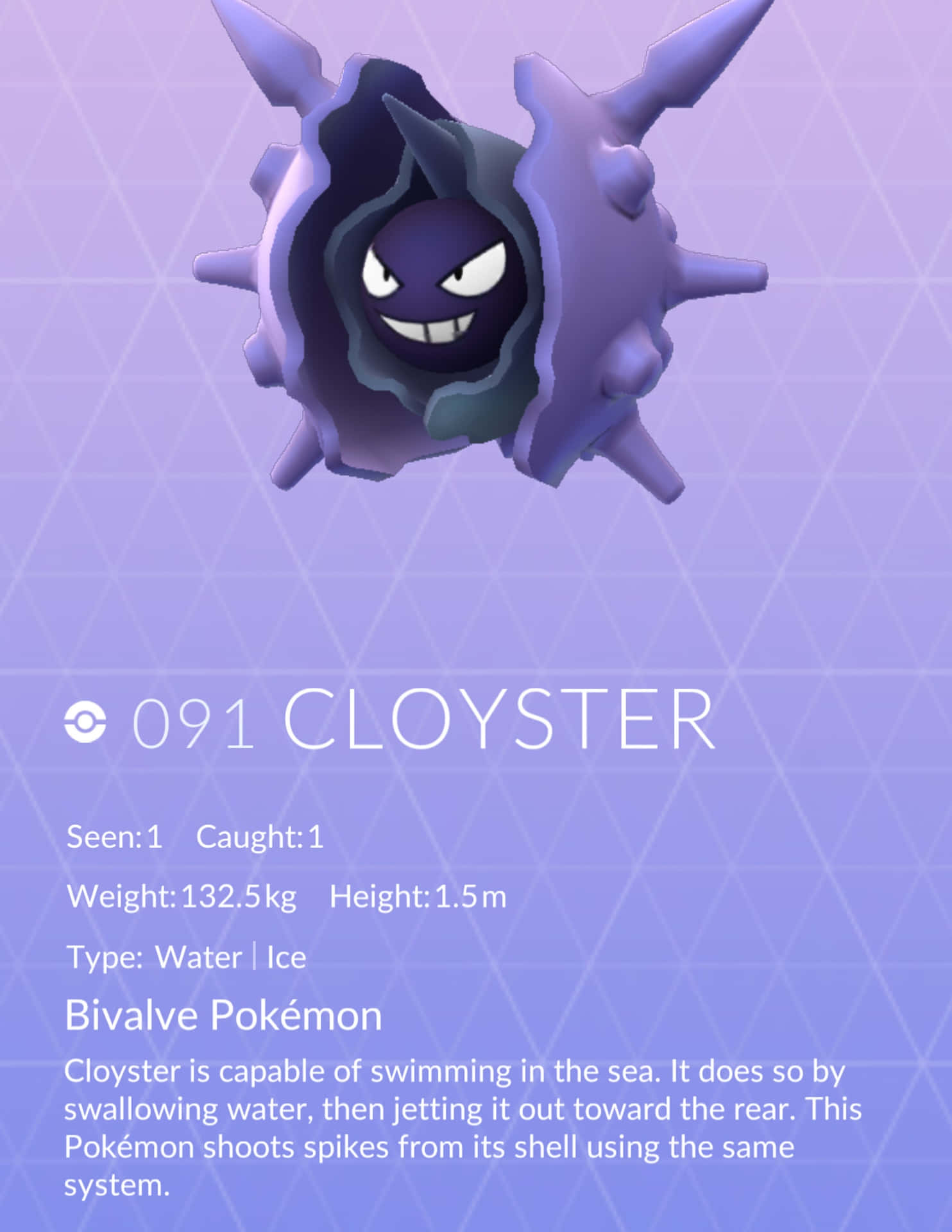 Cloyster Info