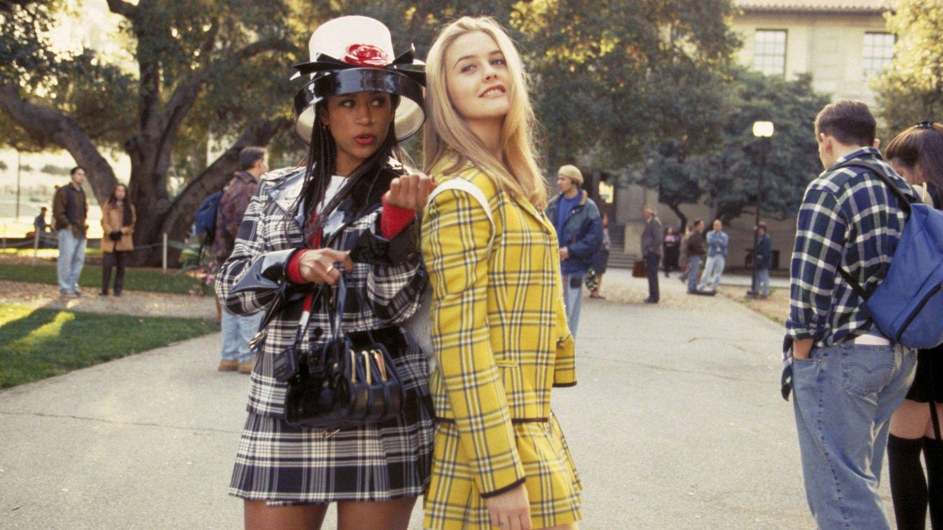 Clueless Alicia And Stacey Background