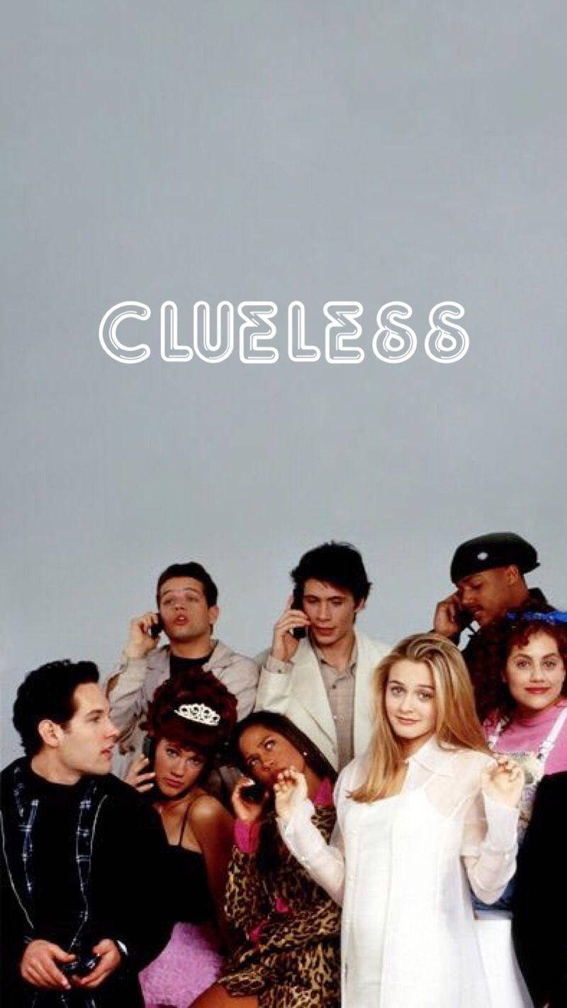 Clueless Casts In Gray Background