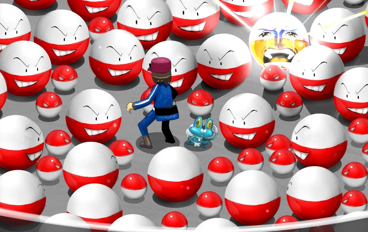 Cluster Of Electrode Background
