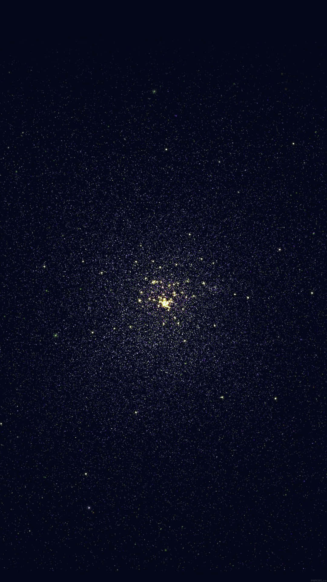 Cluster Of Stars In The Universe Iphone Background