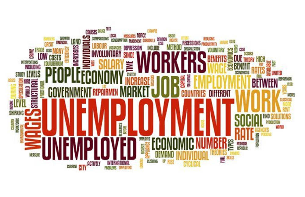 Cluster Of Words Related To Unemployment