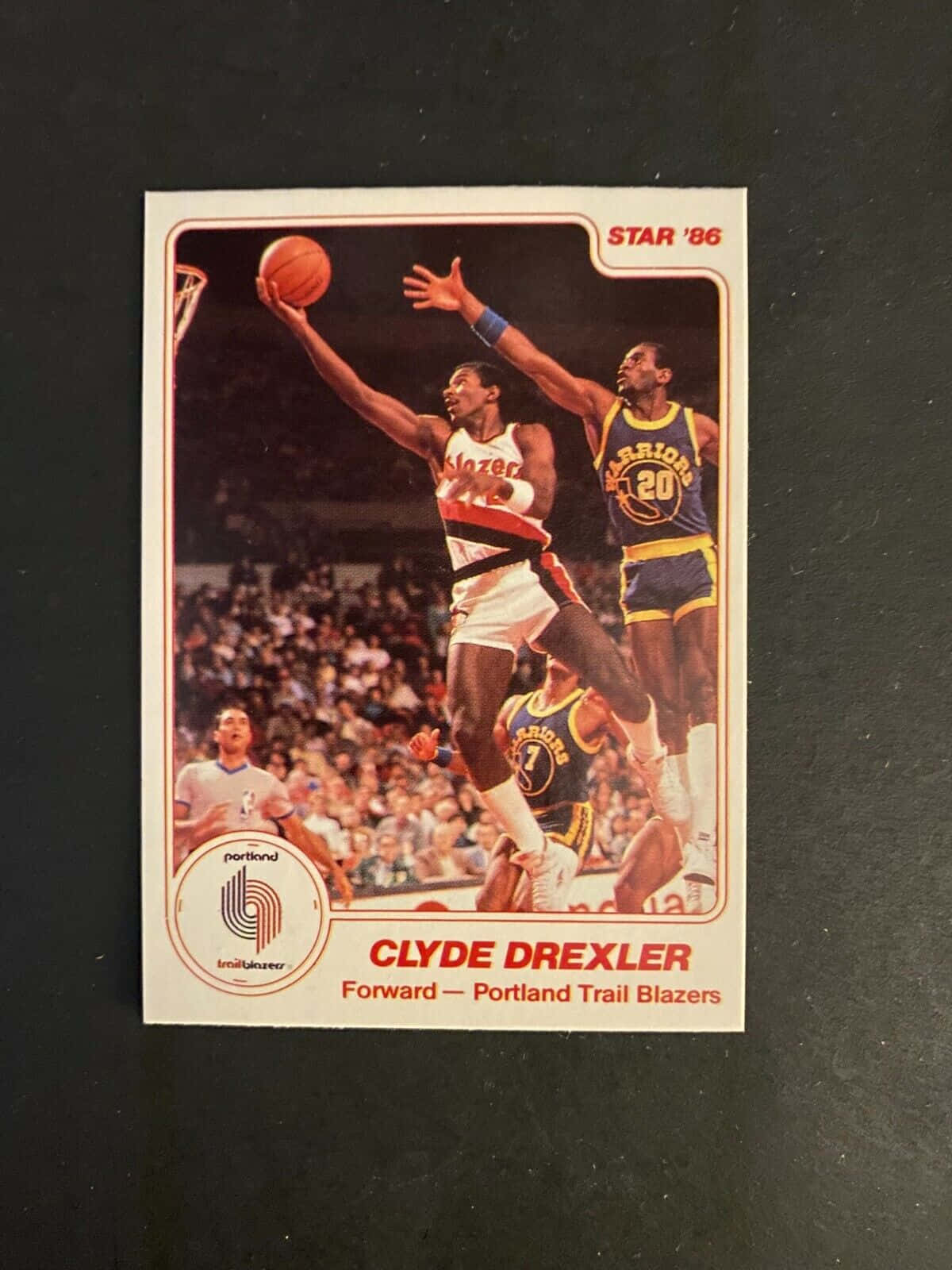 Clyde Drexler Foward Trail Blazers Photography Background