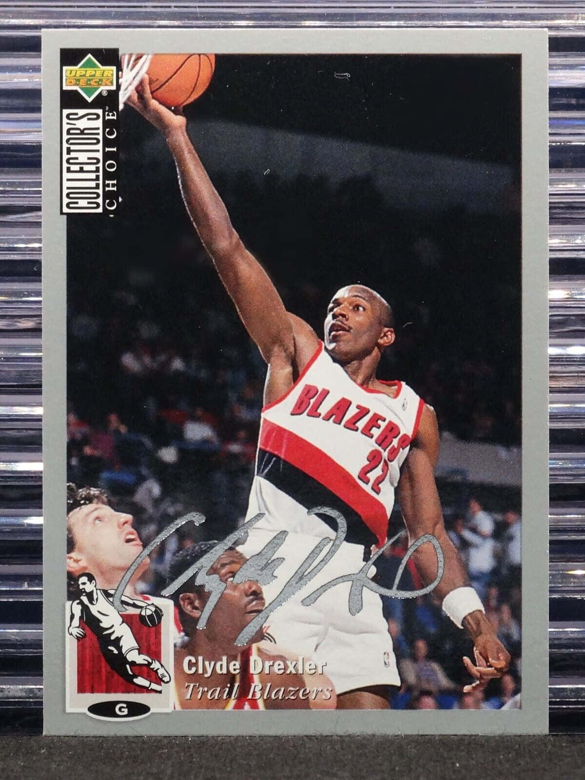 Clyde Drexler Trail Blazers Collectors Photography Background