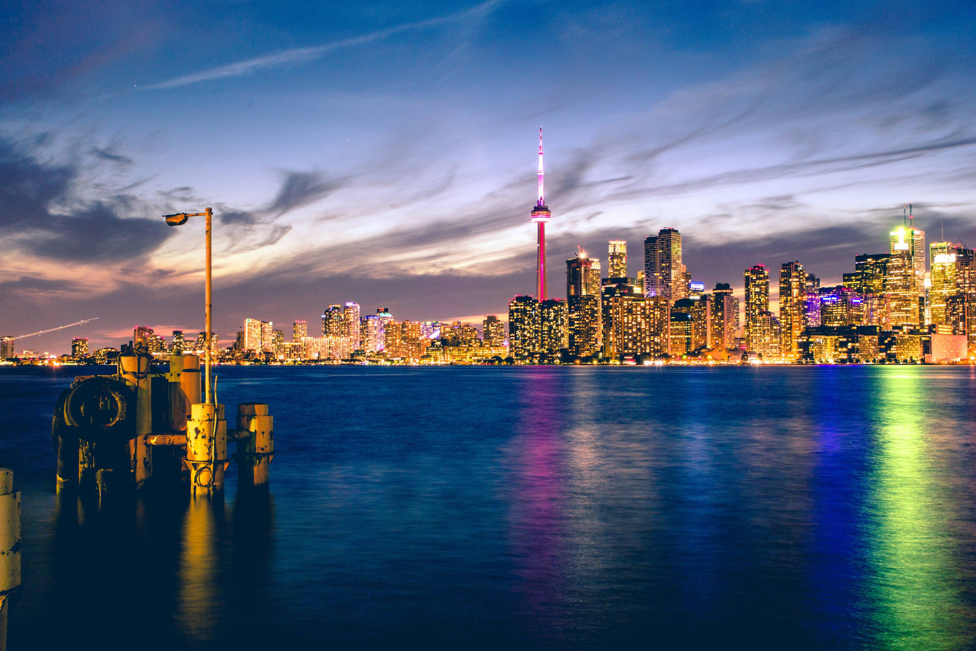 Cn Tower Lake Ontario View