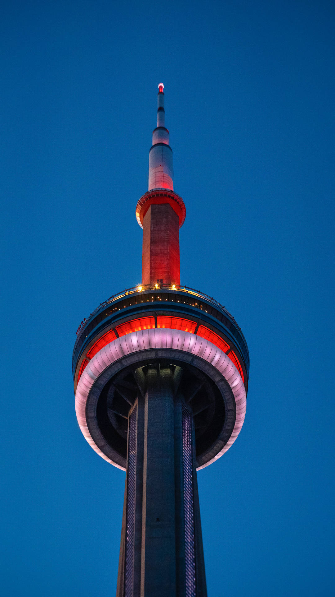 Cn Tower Red Lights