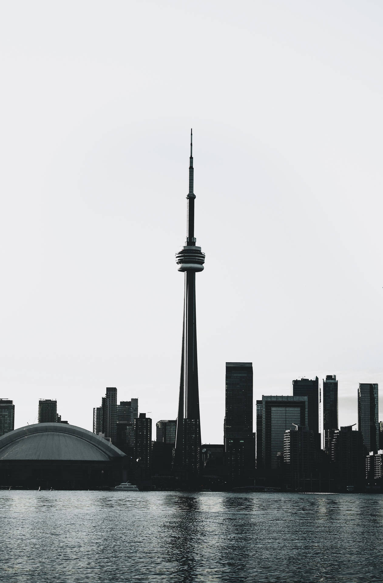 Cn Tower Silhouette