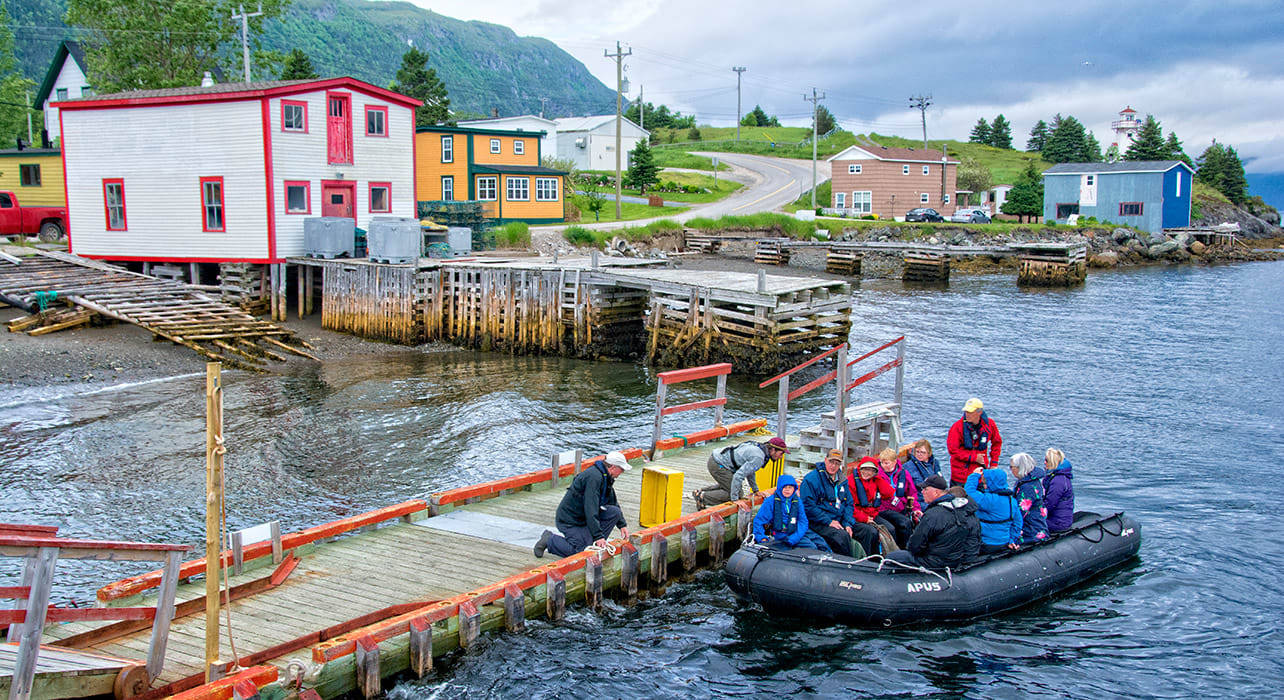 Coastguards In Newfoundland Background