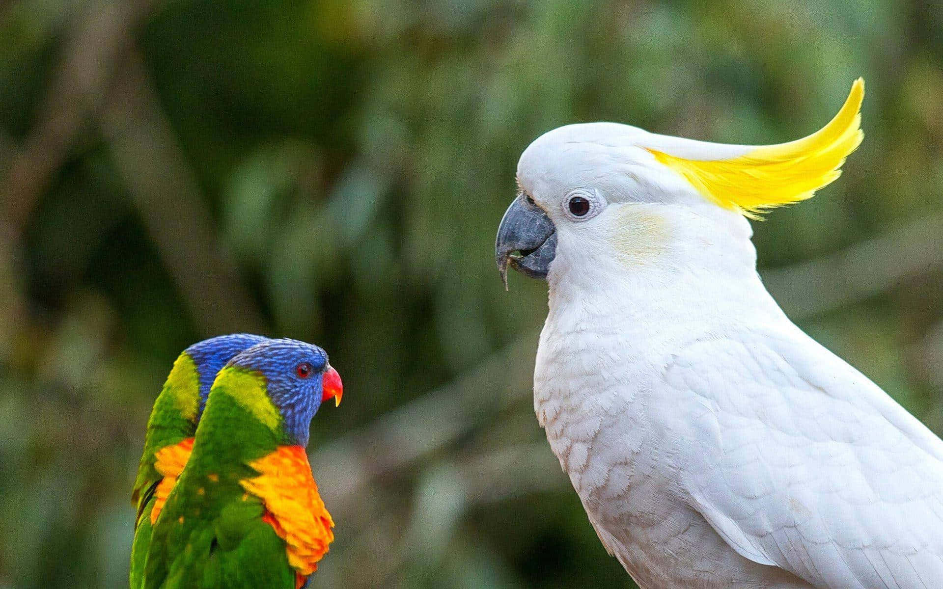 Cockatooand Rainbow Lorikeet Friends.jpg