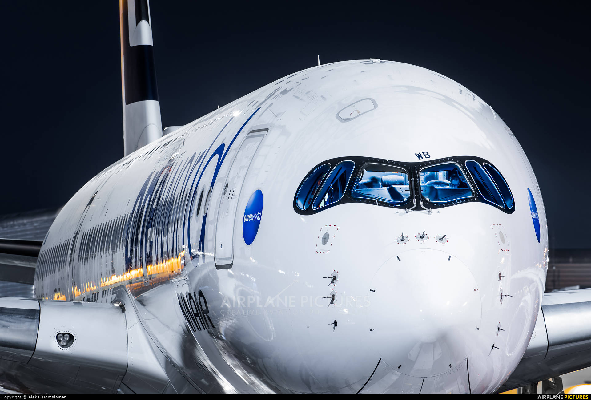 Cockpit Finnair Background