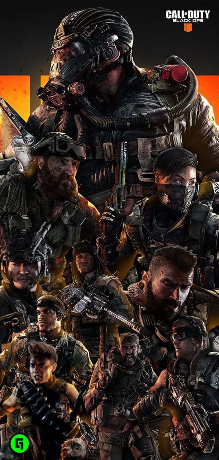 Cod: Black Ops 4 Playable Characters Background
