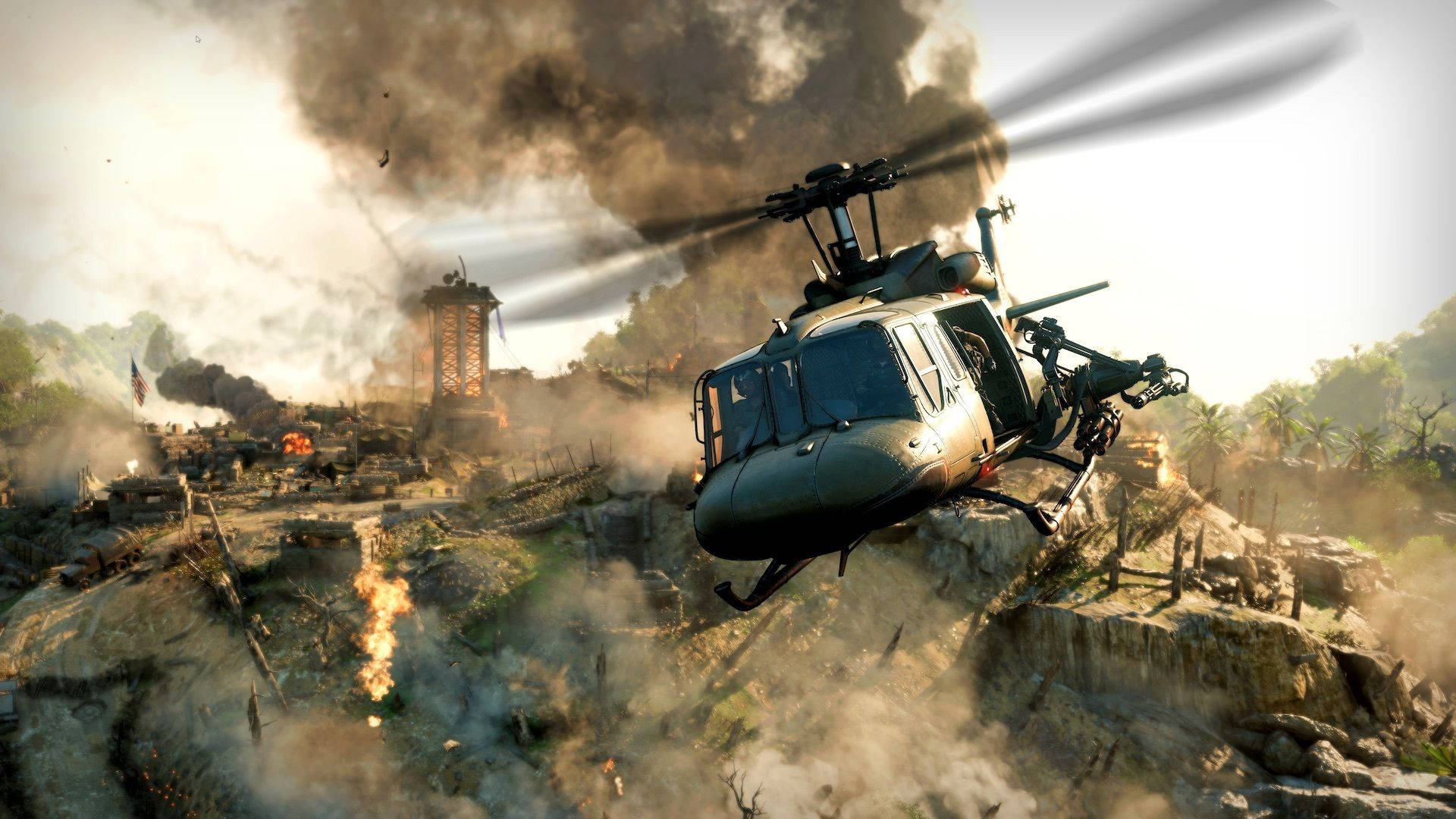 Cod Cold War Helicopter Background
