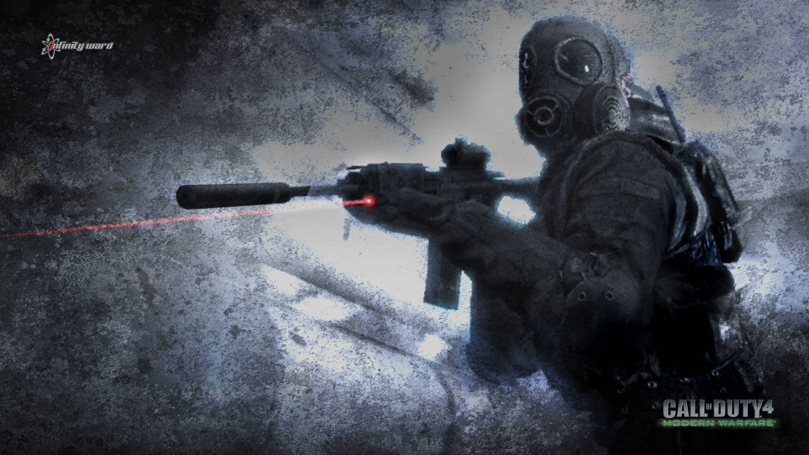 Cod Modern Warfare Grunge Background