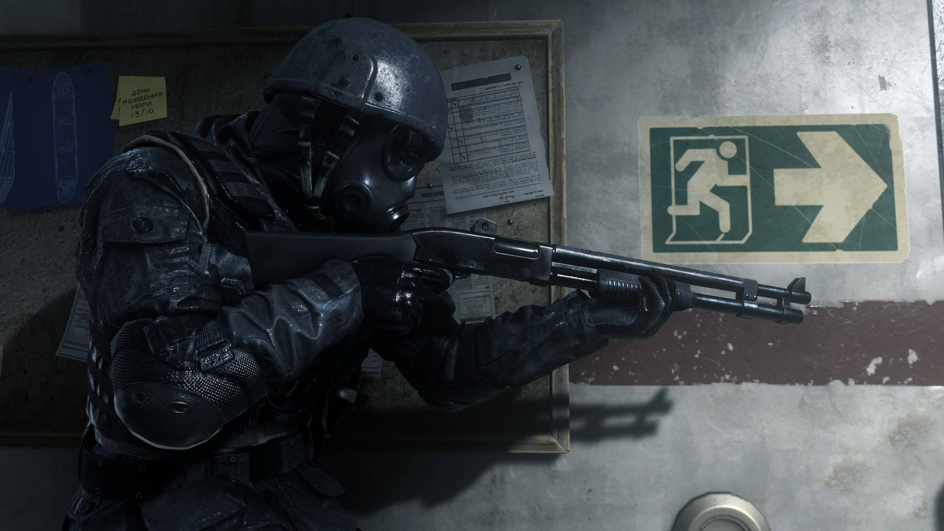 Cod Modern Warfare Masked Operator Background