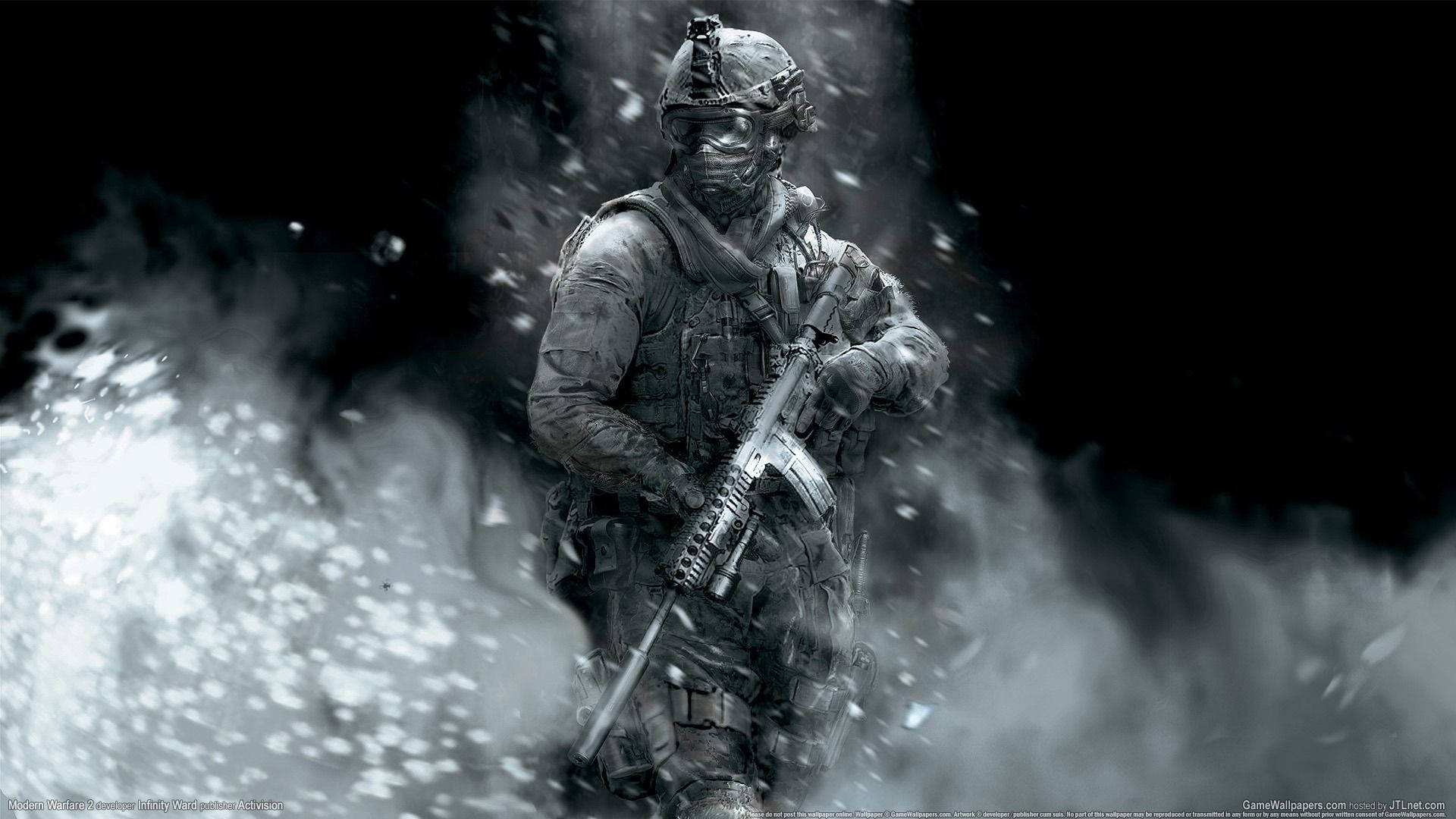 Cod Modern Warfare Soldier Background