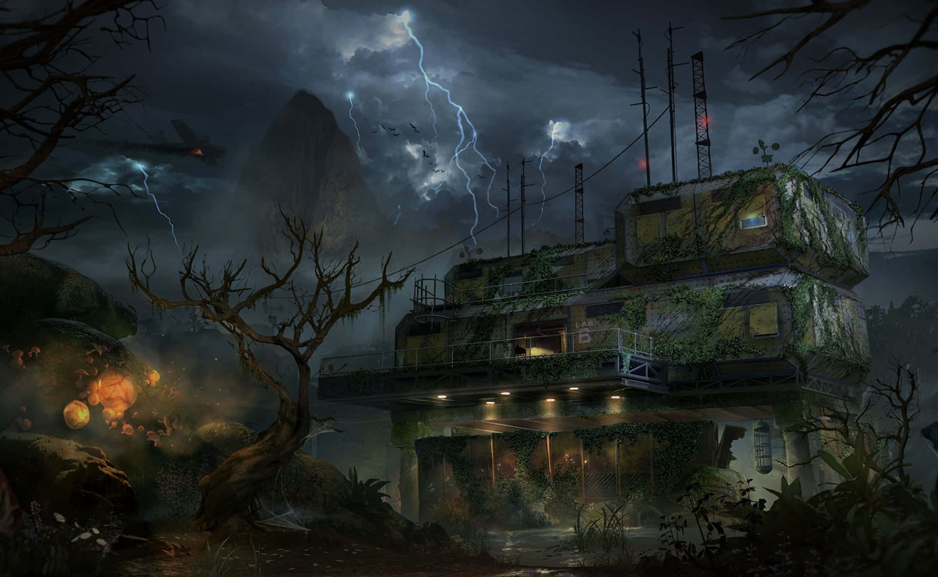 Cod Zombies Zetsubou No Shima Background